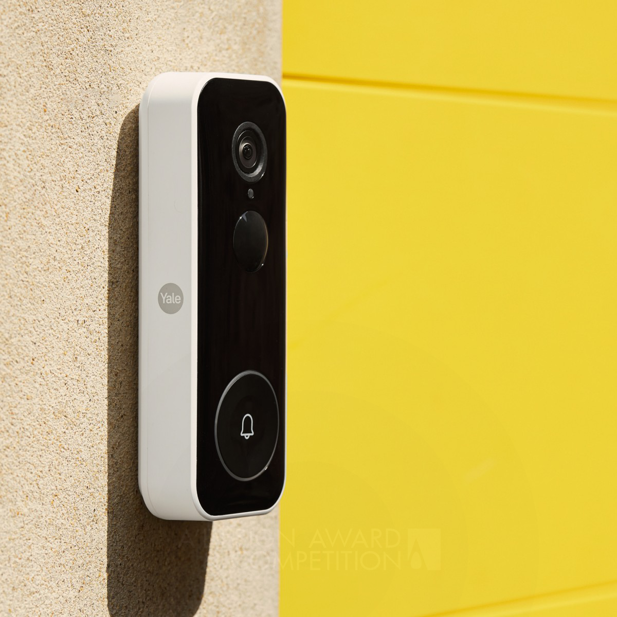 Yale, ASSA ABLOY wins Golden at the prestigious A' Security, Safety and Surveillance Products Design Award with Yale Smart Video Doorbell.
