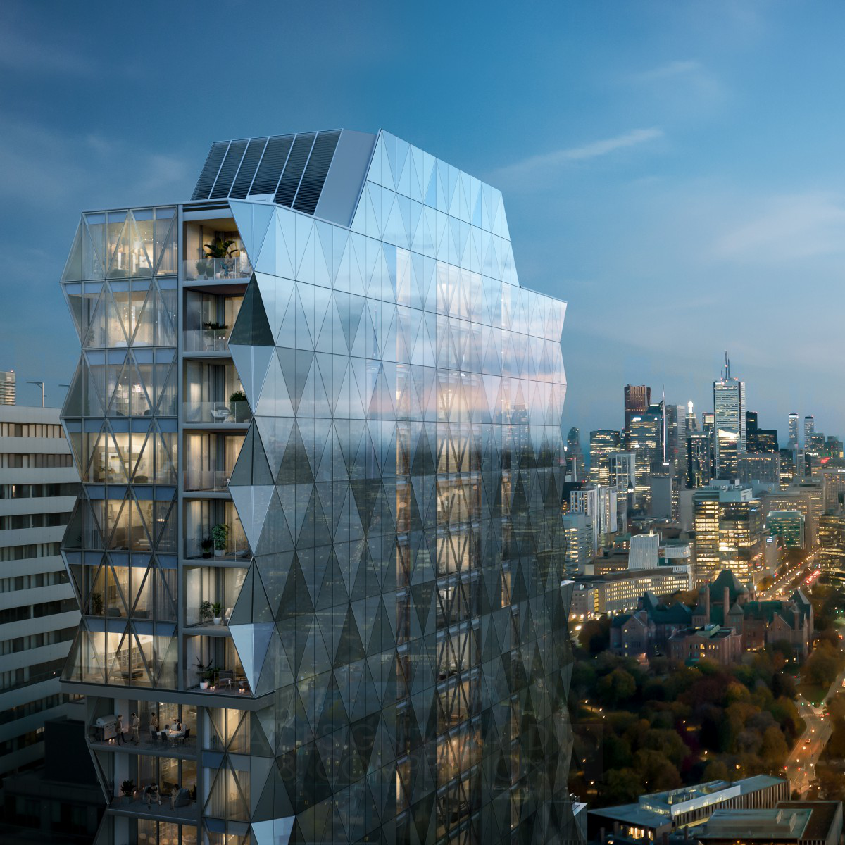 210 Bloor Multi Residential House by Babak Eslahjou Golden Architecture, Building and Structure Design Award Winner 2024 