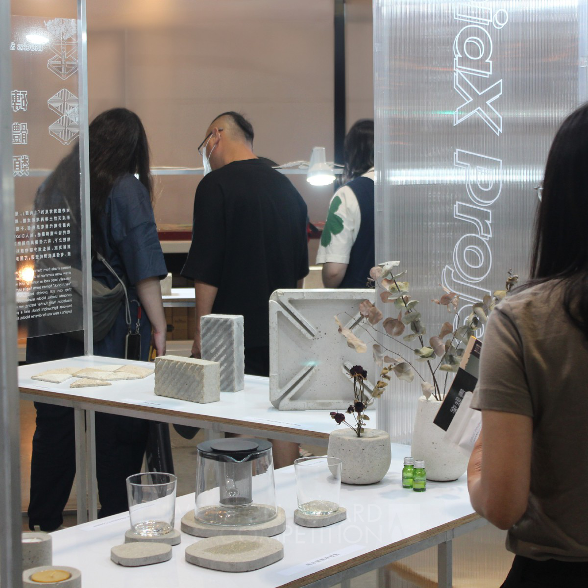 Leafer Circular Design wins Iron at the prestigious A' Trade Show Architecture, Interiors, and Exhibit Design Award with Diax Project  Showcase Exhibition.