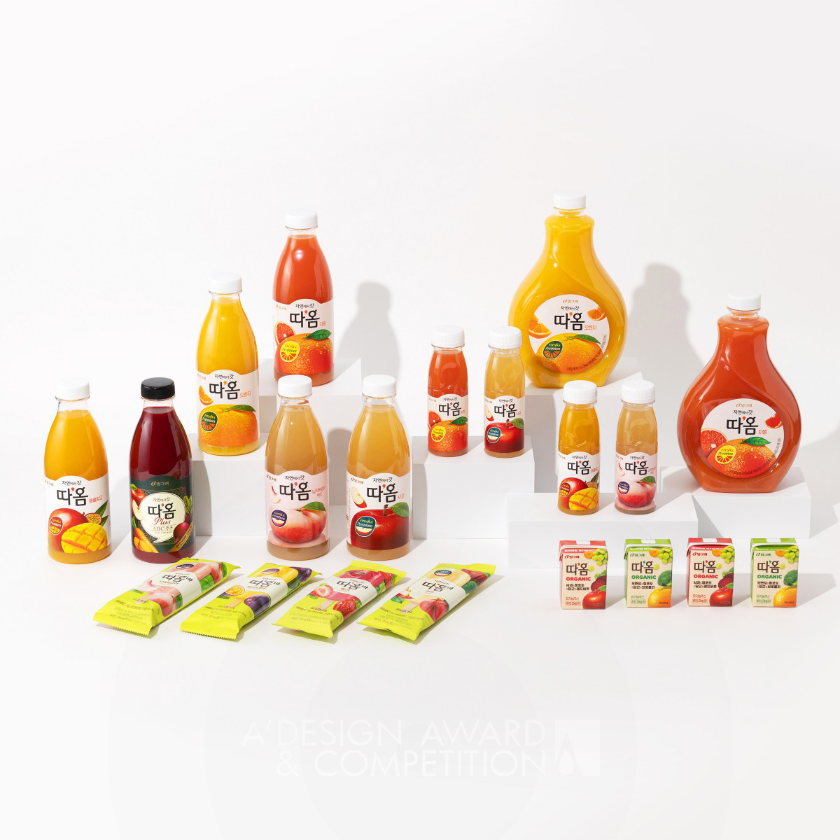 T'aom Fruit Juice by Binggrae Design Team Bronze Packaging Design Award Winner 2024 