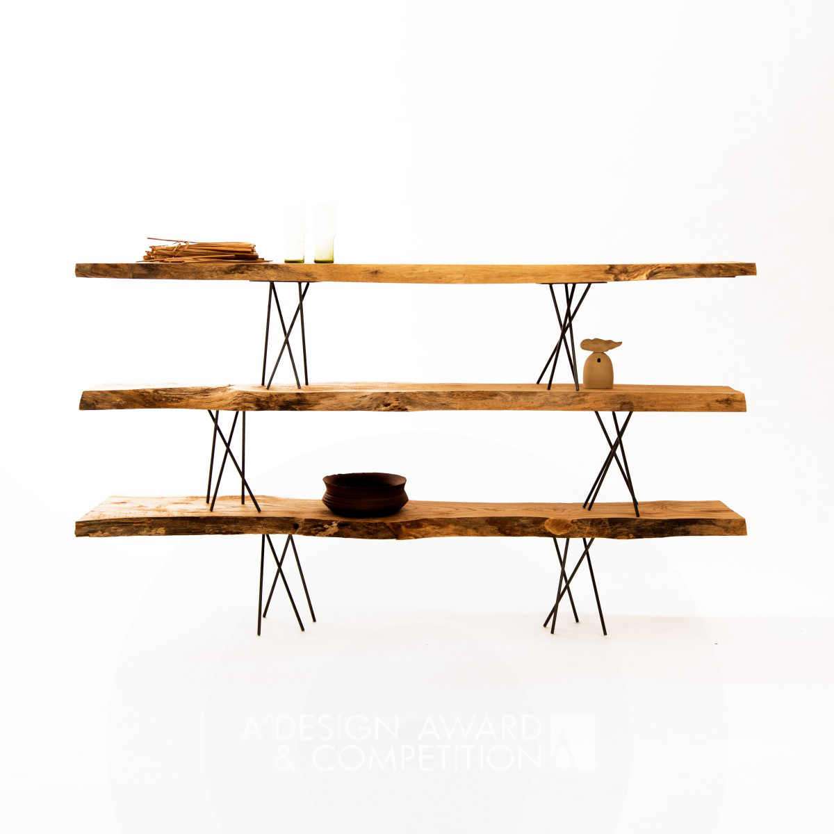 Rin Display Shelf by Misaki Kiyuna Iron Furniture Design Award Winner 2024 