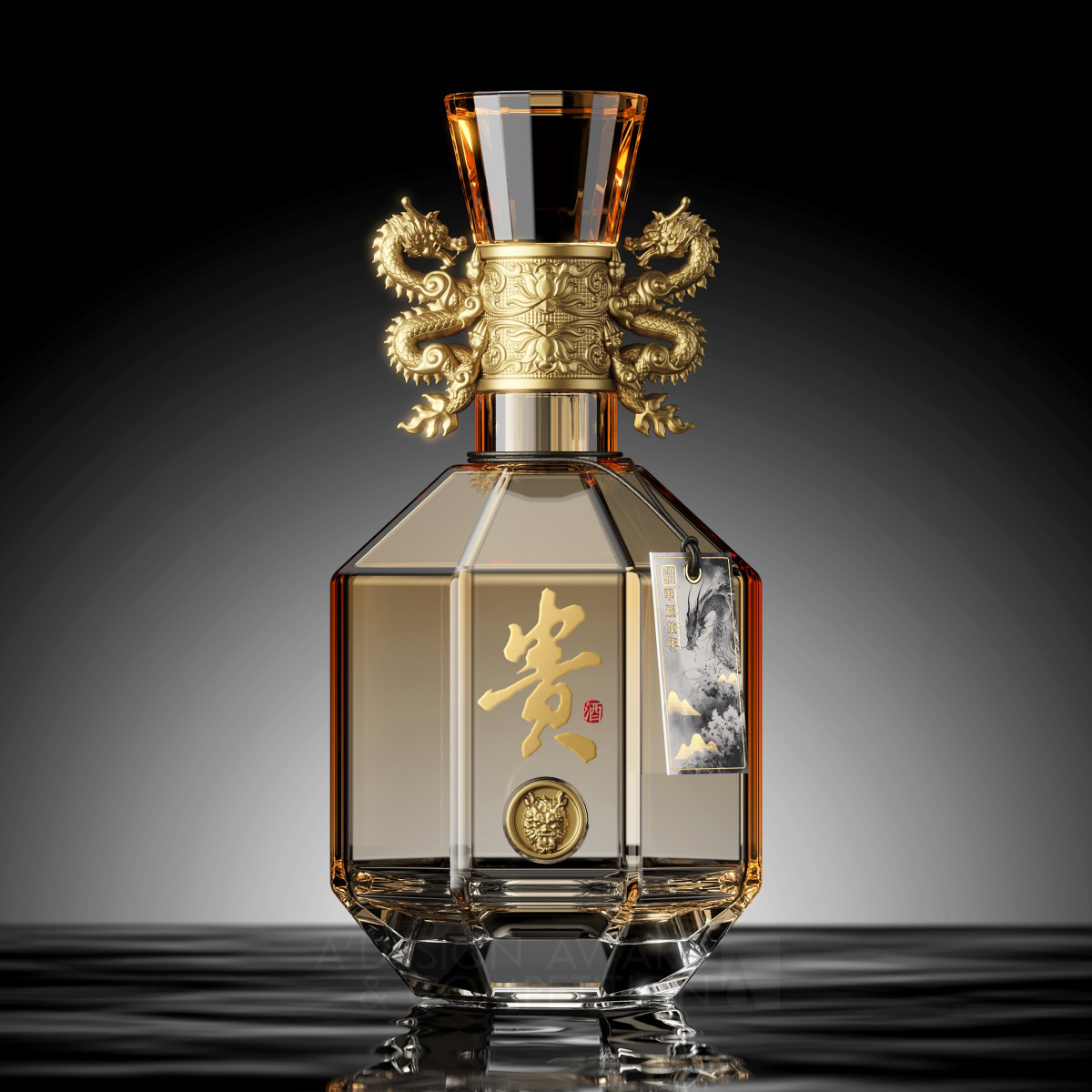 Guijiu Zodiac Series Commemorative Liquor by Jiarun Lin Silver Packaging Design Award Winner 2024 