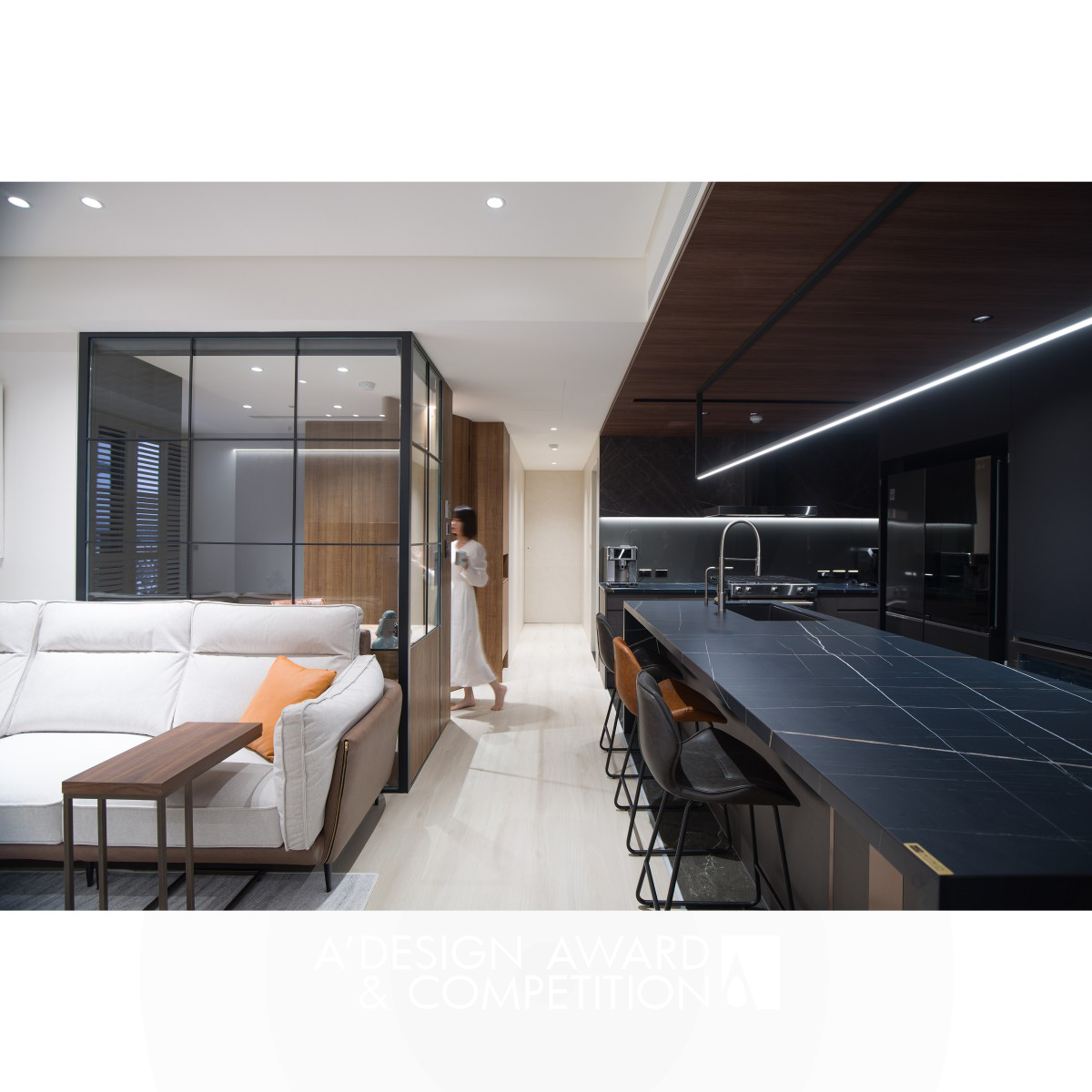 Chun-Kai Yang wins Iron at the prestigious A' Interior Space, Retail and Exhibition Design Award with Ruilan Residence.
