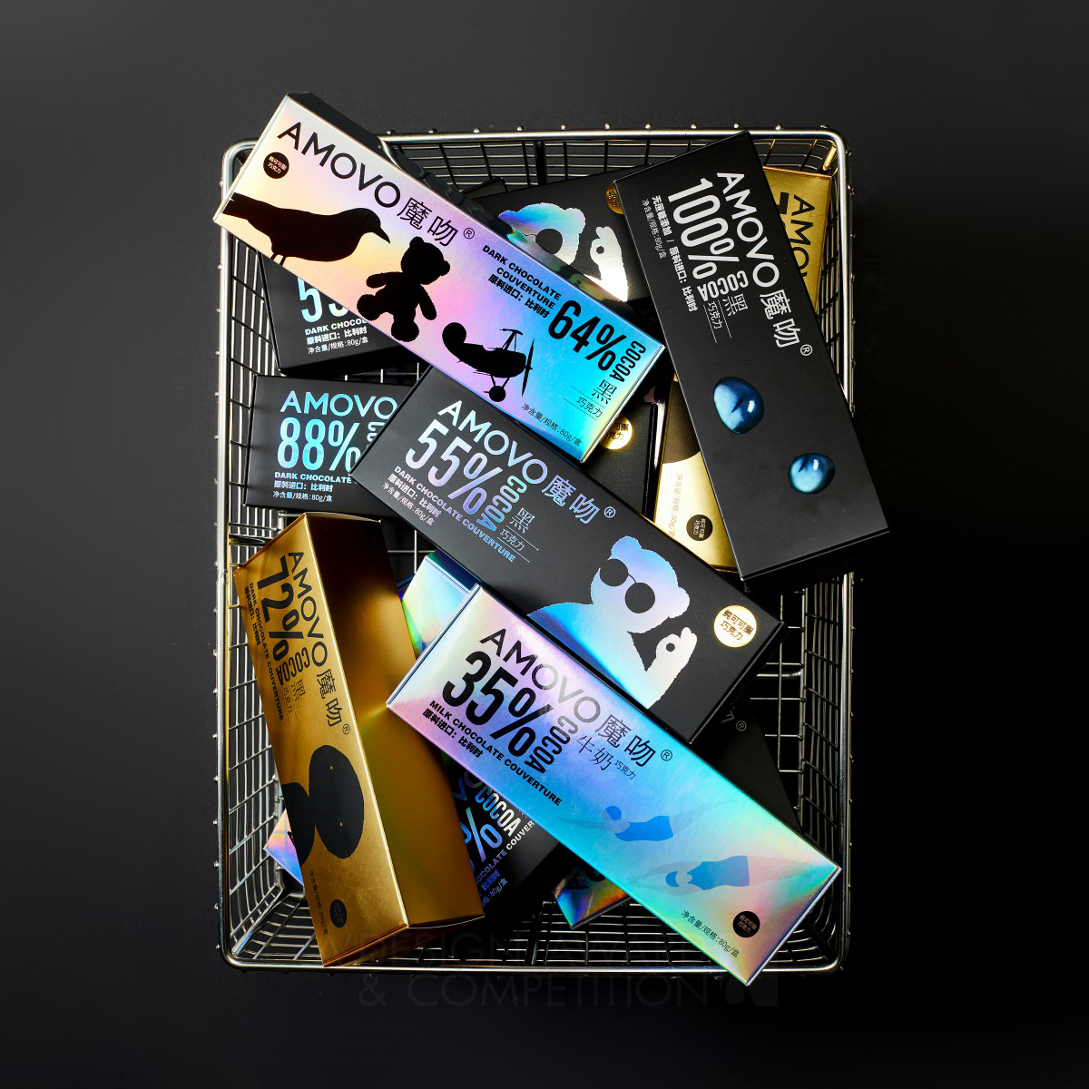 Bedtime Story Boutique Chocolate Packaging by Xi Yang Silver Packaging Design Award Winner 2024 