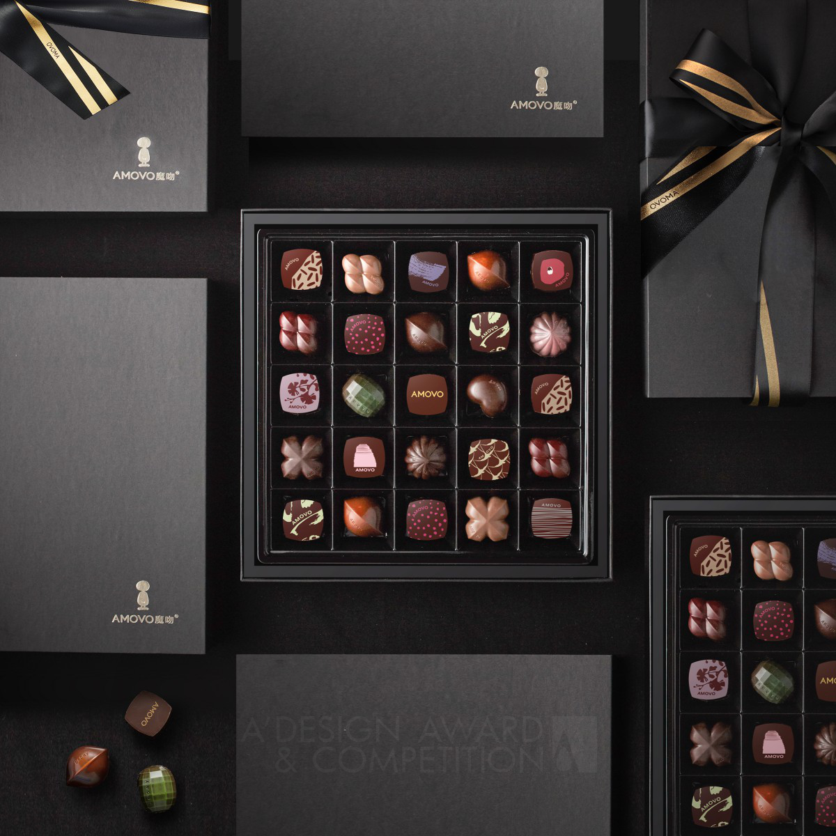 Xi Yang wins Silver at the prestigious A' Food, Beverage and Culinary Arts Design Award with Secret Garden Chocolate Gift.