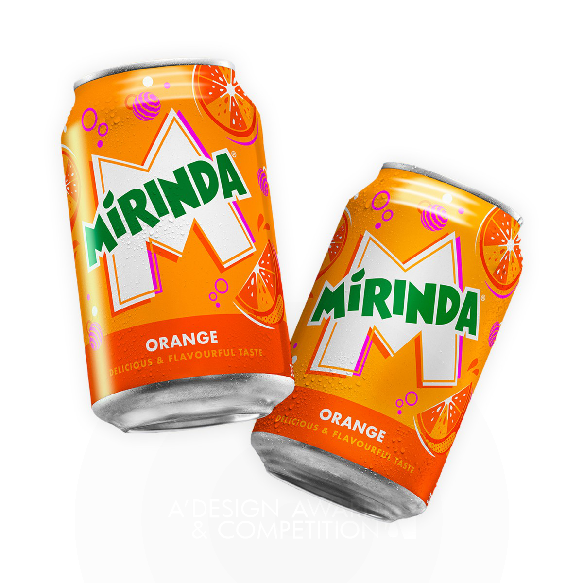 Mirinda Global Refresh Beverage Packaging  by PepsiCo Design and Innovation