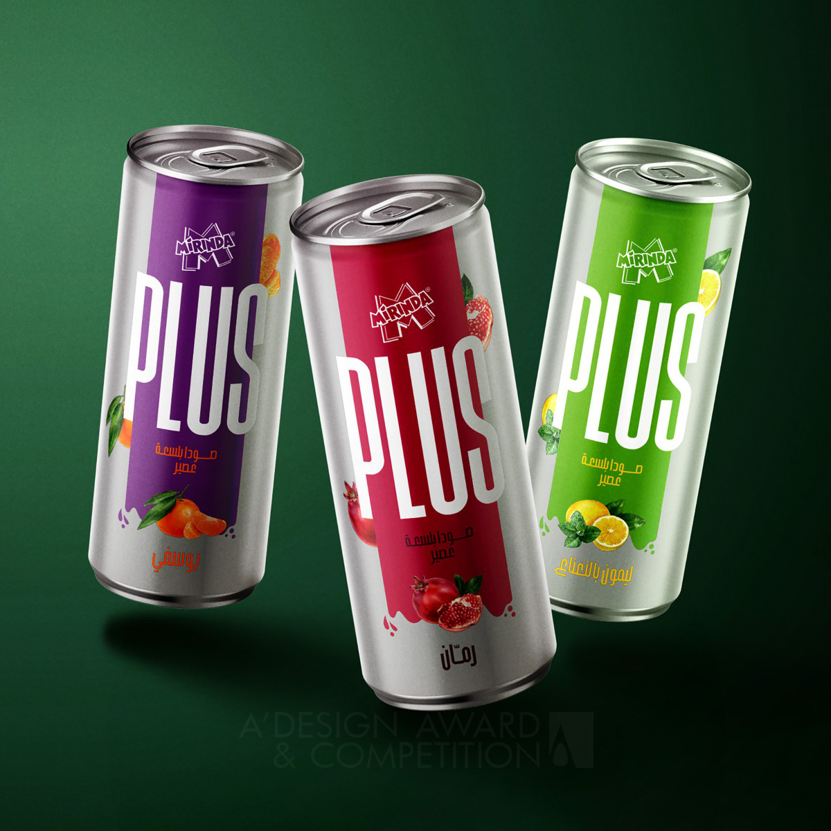 Mirinda Plus Restage Beverage Packaging  by PepsiCo Design and Innovation Bronze Packaging Design Award Winner 2024 