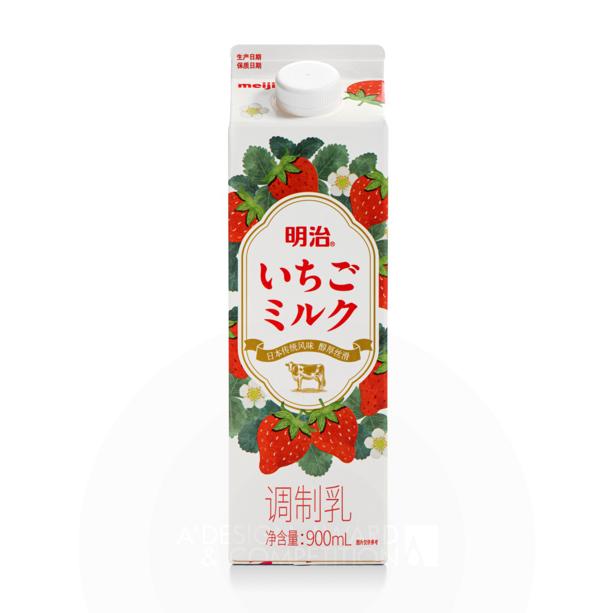 Kazuo Fukushima wins Bronze at the prestigious A' Packaging Design Award with Chilled Milk Packaging.