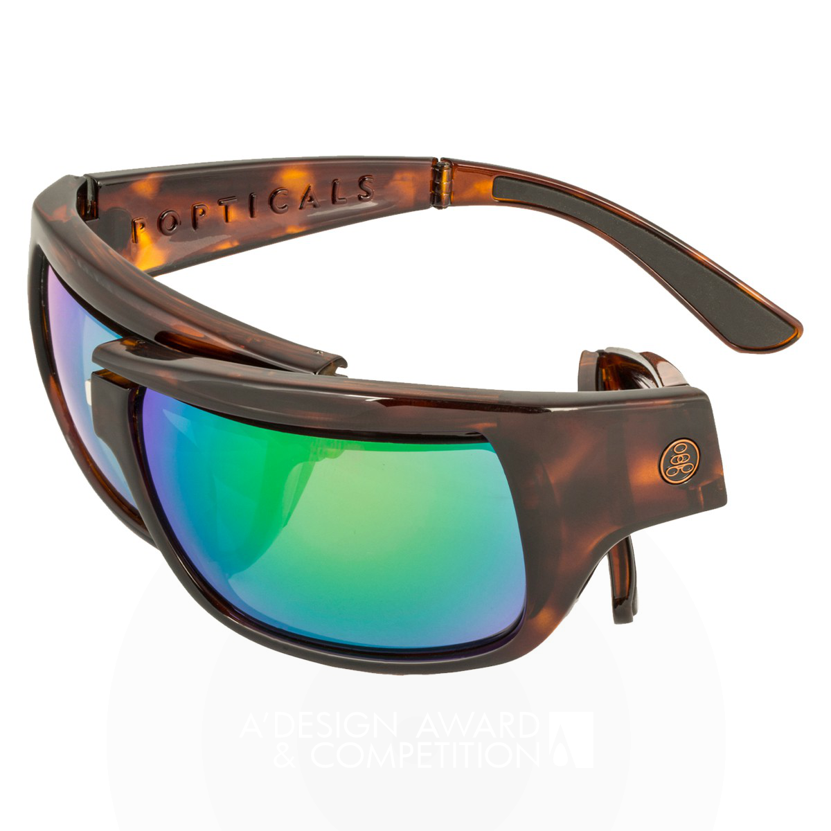 Popticals Sunglasses by DK Largo Bronze Eyewear Design Award Winner 2024 