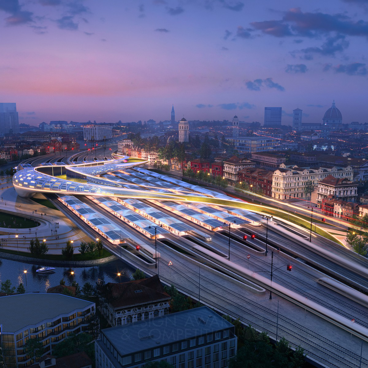 Intertwine Transit Nexus by Miloni Shah Bronze Engineering, Construction and Infrastructure Design Award Winner 2024 