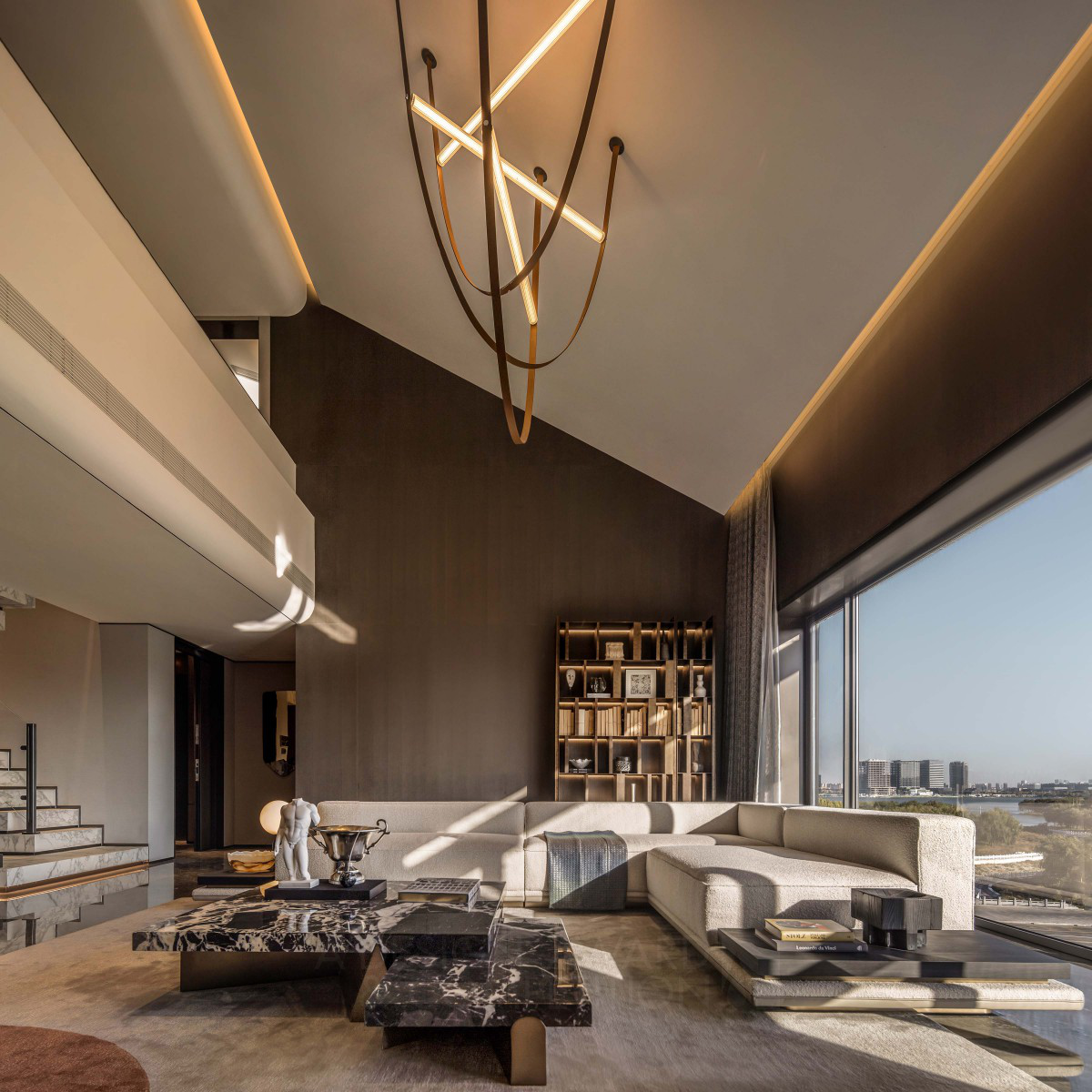 Zhengzhou Duplex Showflat: A Symphony of Art and Design