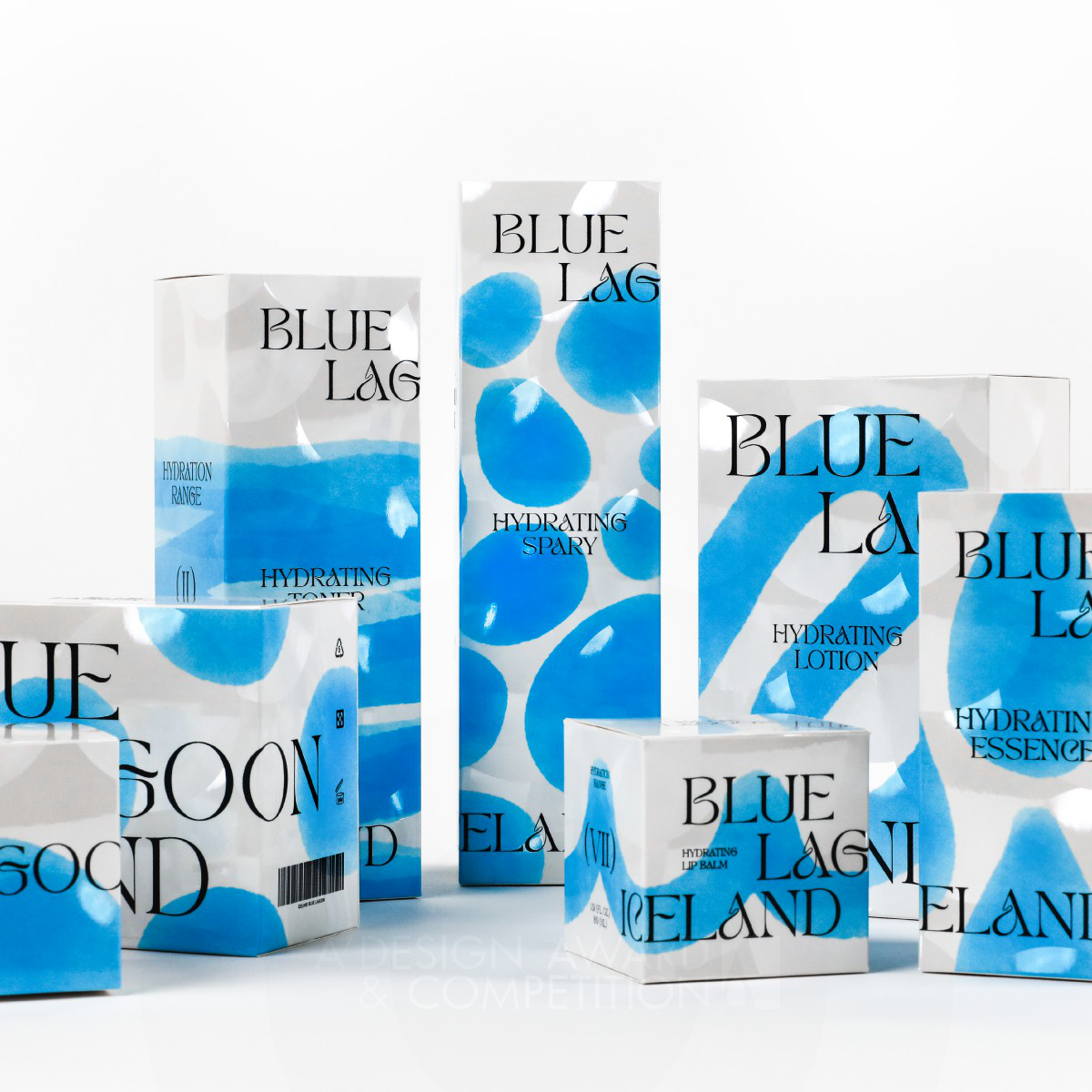 Curtis Ju wins Iron at the prestigious A' Packaging Design Award with Blue Lagoon Iceland Packaging.