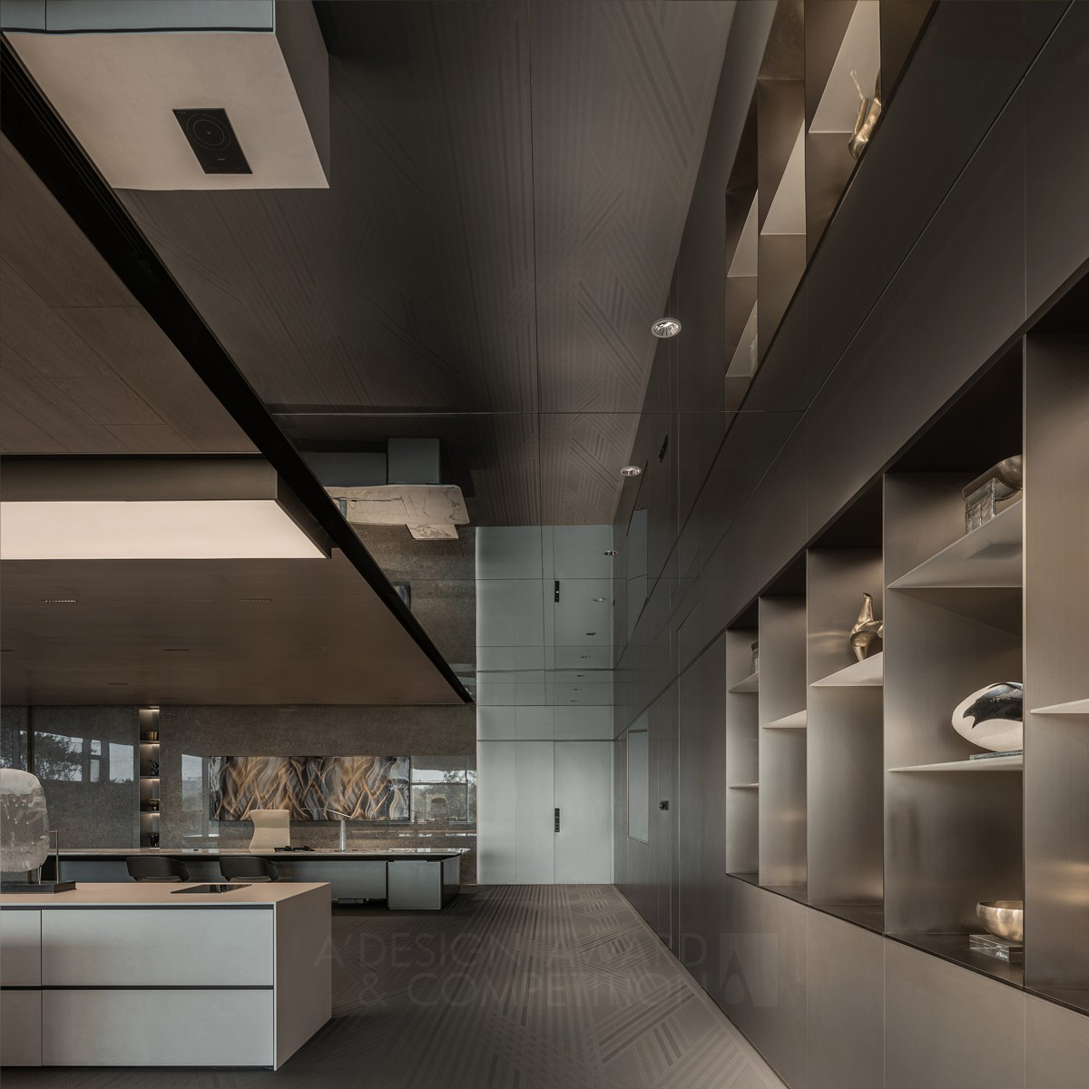 Unbounded Office by Kris Lin Golden Interior Space and Exhibition Design Award Winner 2024 