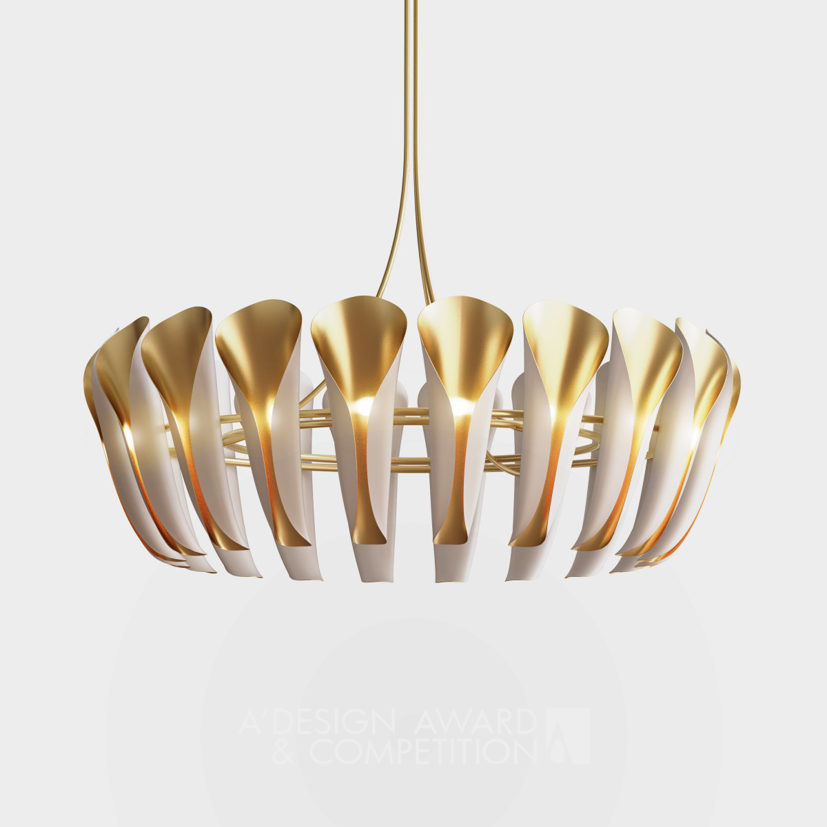 Pearl  Chandelier by Waxy Design Studio