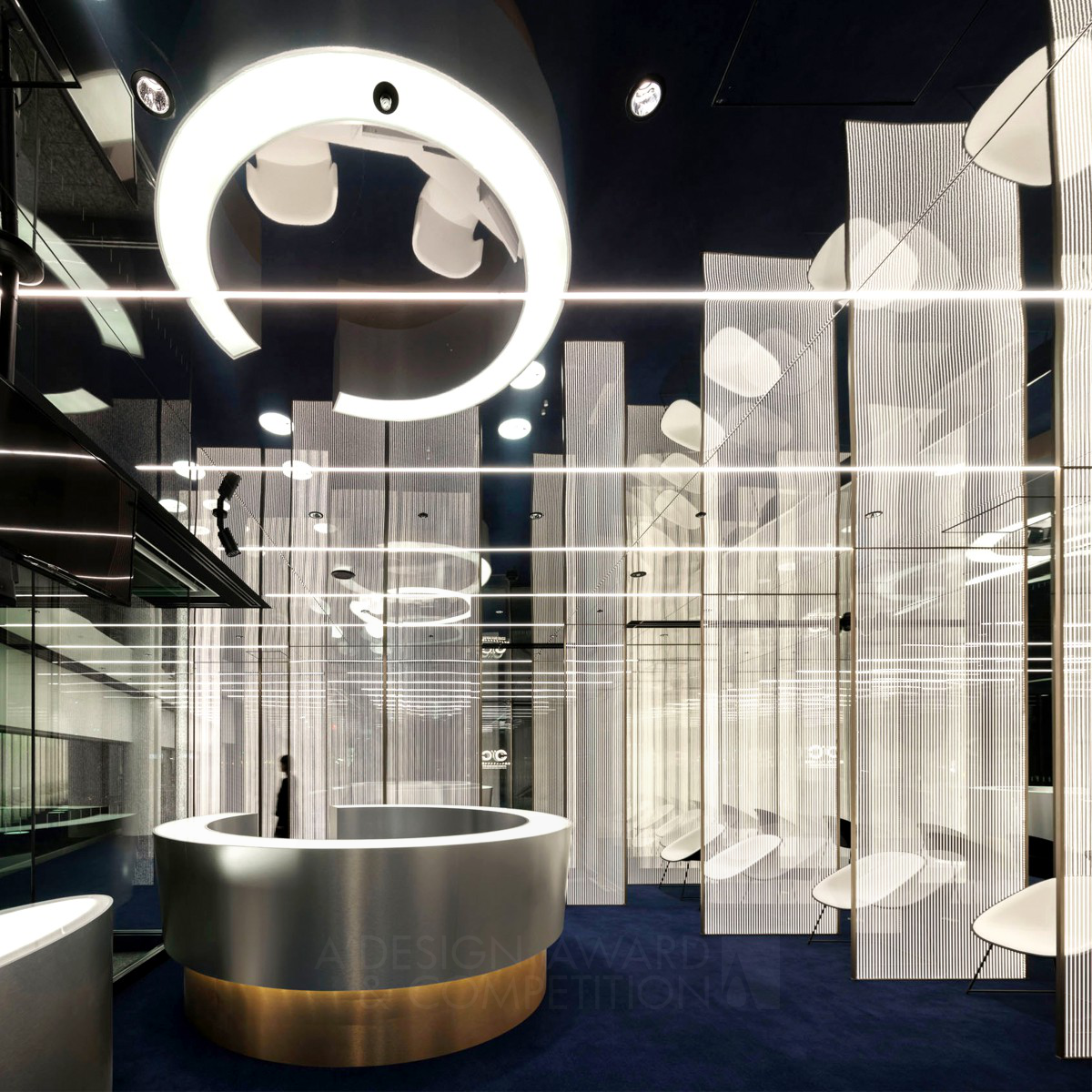 Tetsuya Matsumoto wins Silver at the prestigious A' Interior Space, Retail and Exhibition Design Award with Lux Linea Ophthalmology Clinic.