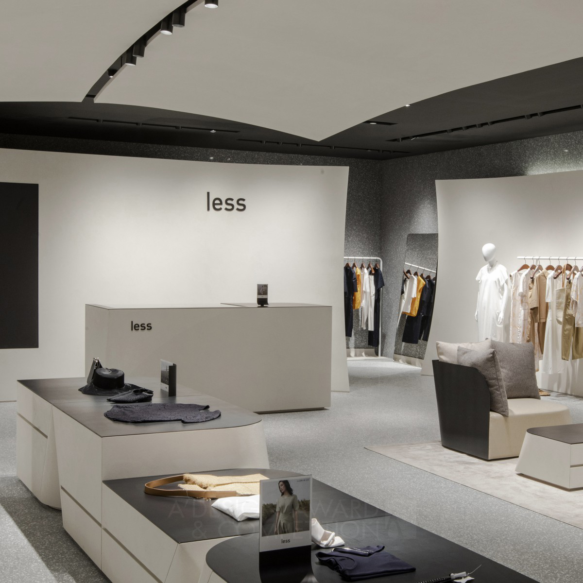 Minimalistisch Meesterwerk: Less Store door Zhenfei Wang