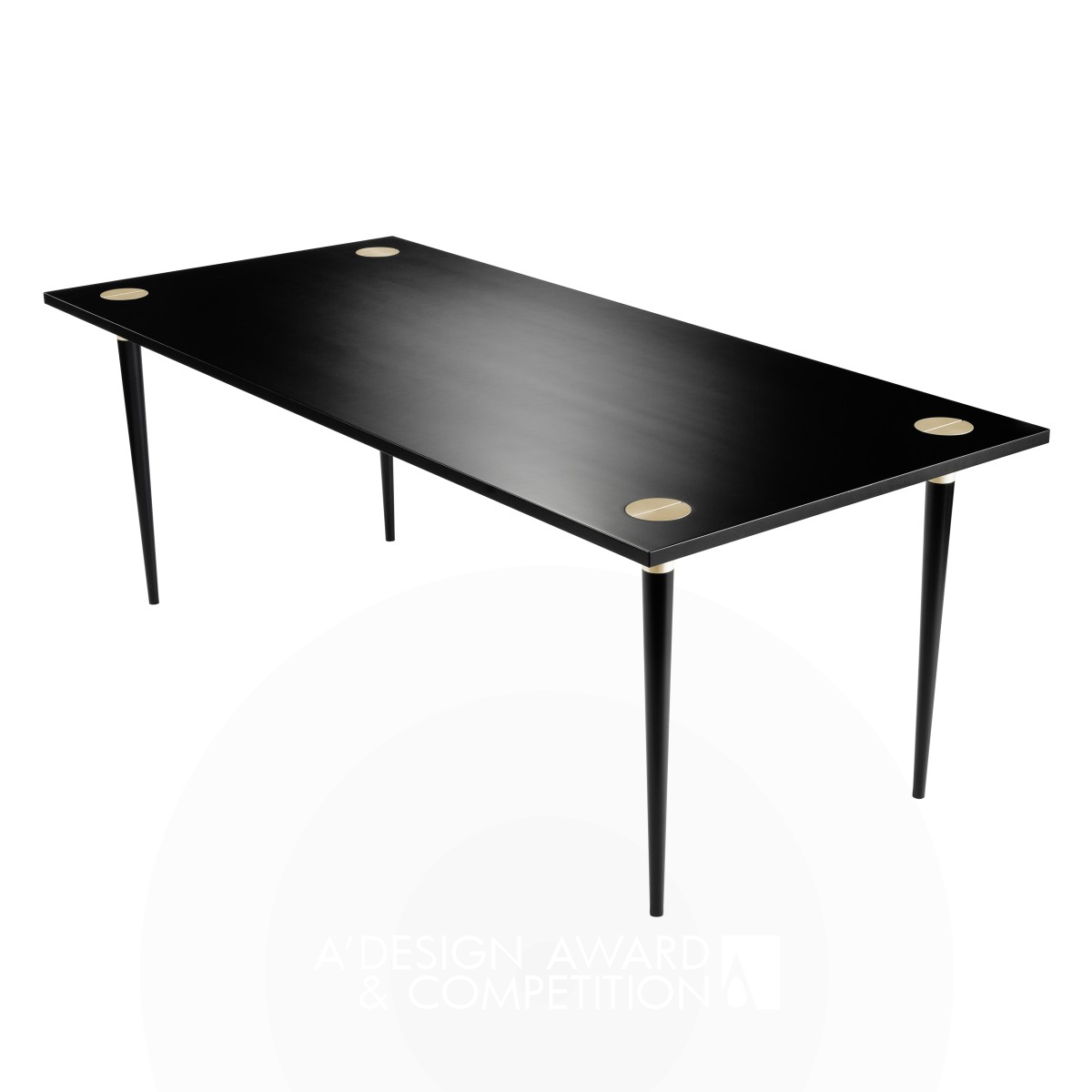 Iron Winner. Screwtop Table Table by Joe Doucet