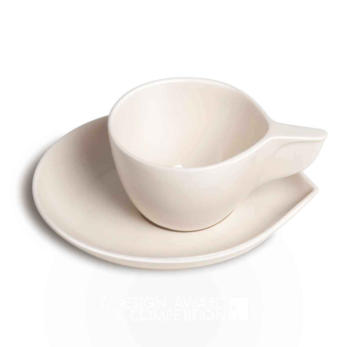 Cappuccino set Porcelain cup and saucer by Etienne Carignan
