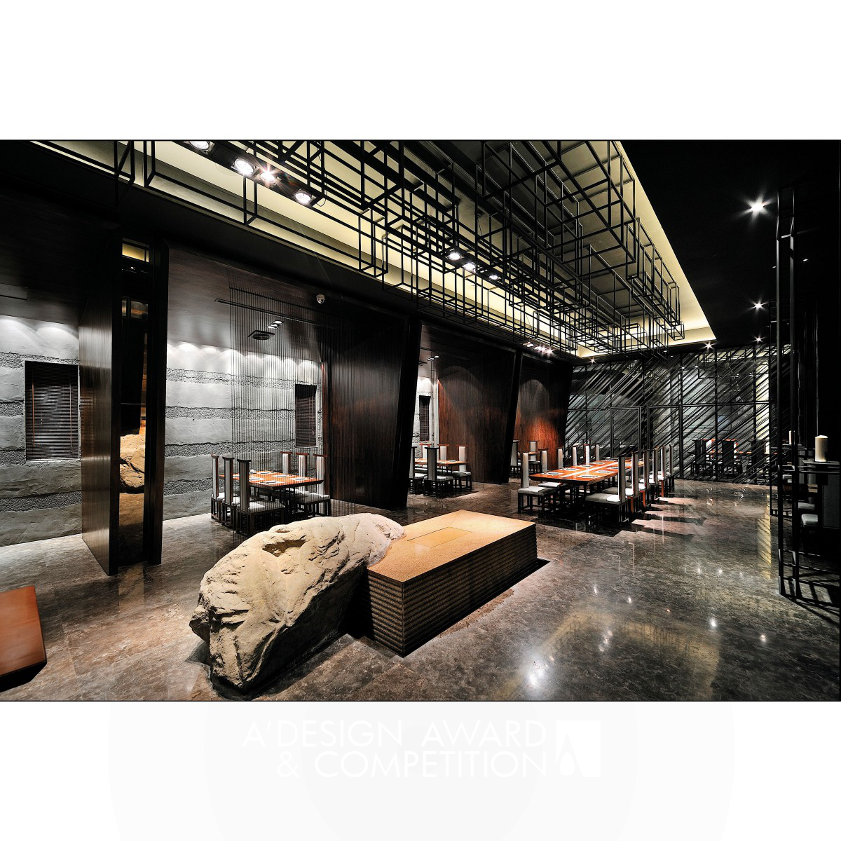 Haneda Japanese Restaurant Restaurant by Kris Lin Golden Interior Space and Exhibition Design Award Winner 2012 