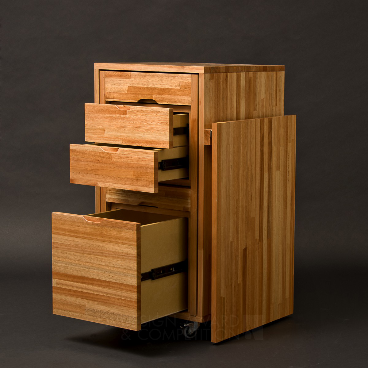 Ludovico Office Drawer, Chair & Desk Combo by Claudio Sibille