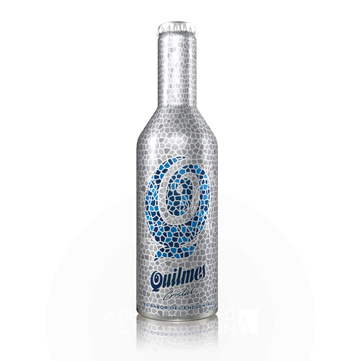 Quilmes Metal Bottle <b>Beer packaging design
