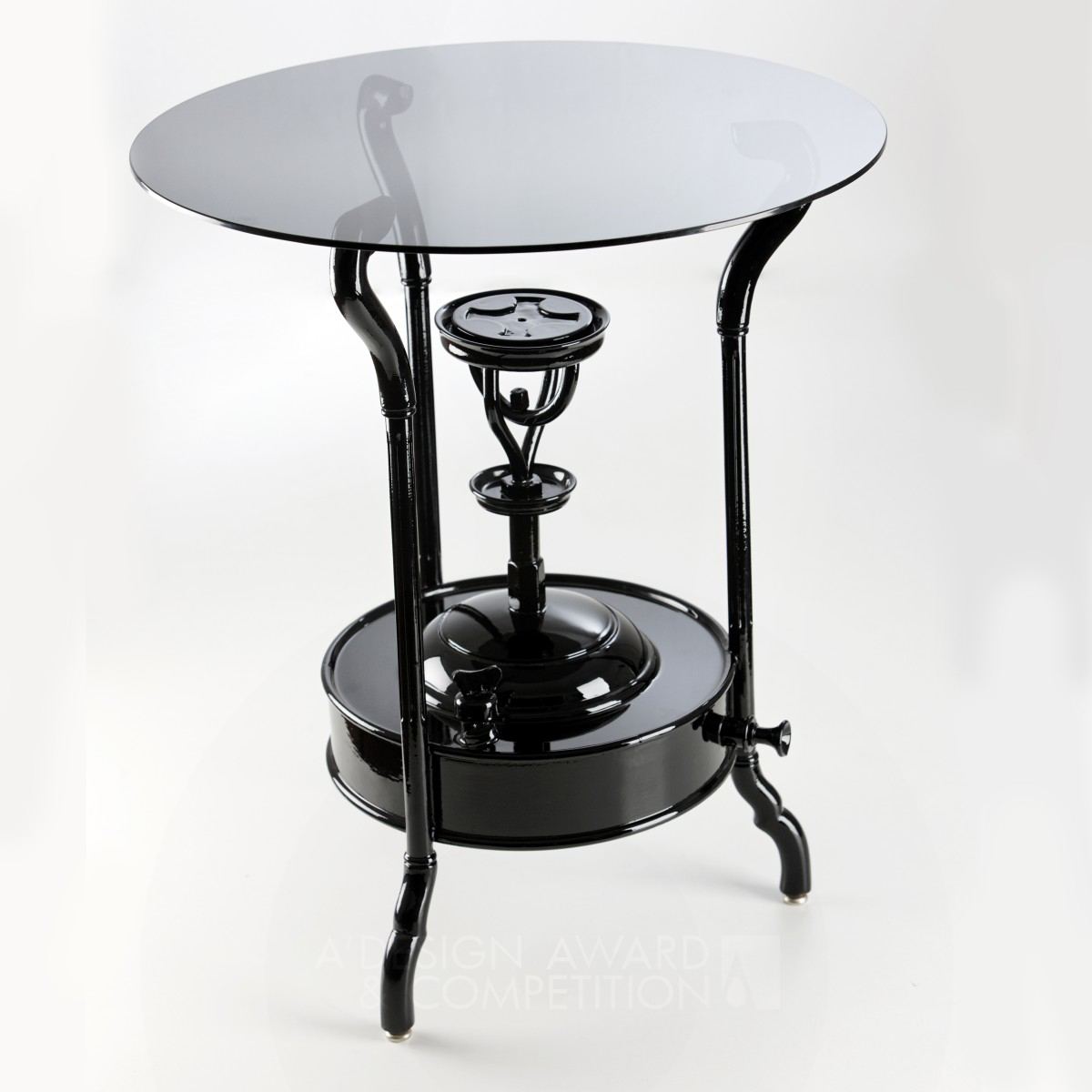  Baboor Dawar Line Table by Dalia Sadany Iron Furniture Design Award Winner 2012 