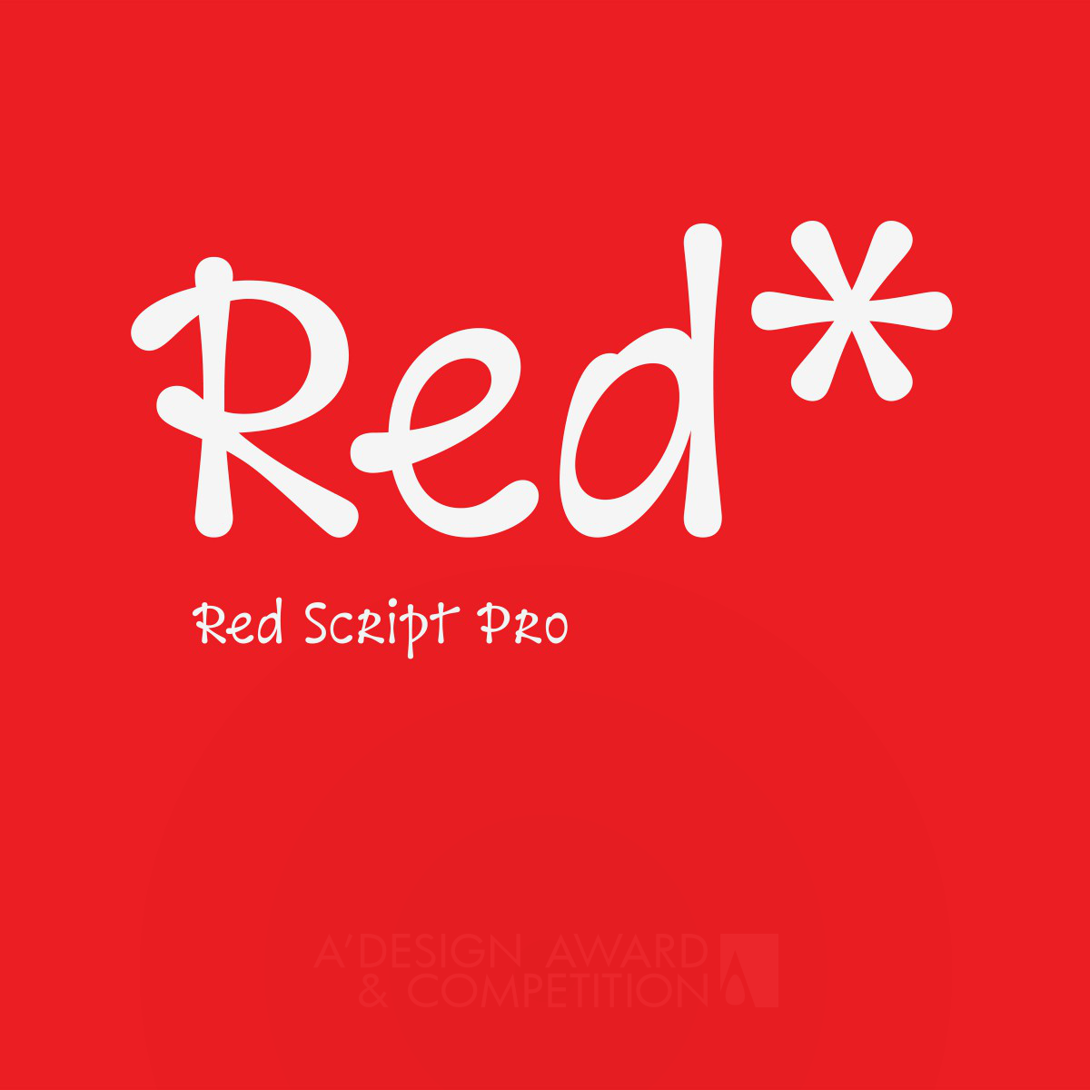 Red Script Pro typeface <b>Typeface