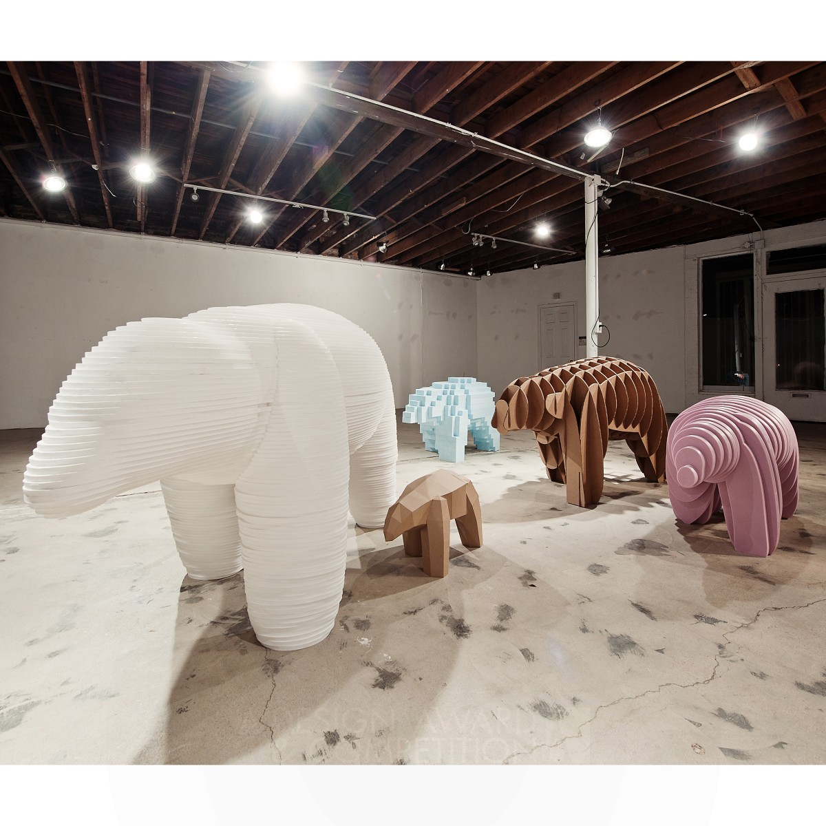 Bronze Winner. Massimals Architectural Design Research Installation by Design Office Takebayashi Scroggin (d.o.t.s)