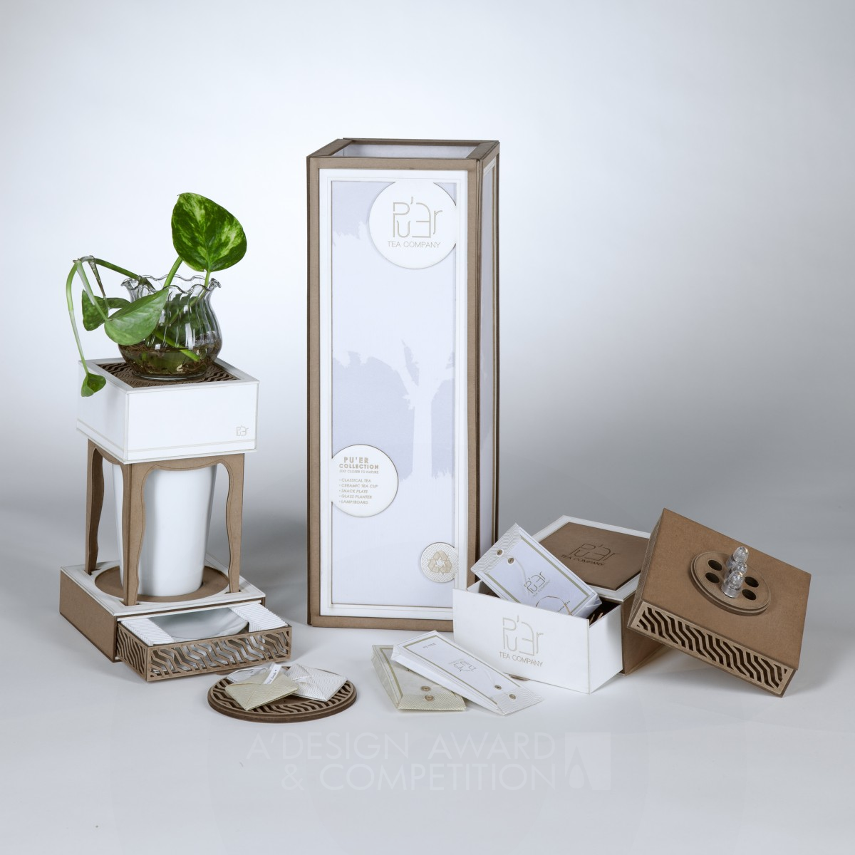 Iron Winner. Pu'Er Tea Packaging Collection Tea Collection by Liqi Liu