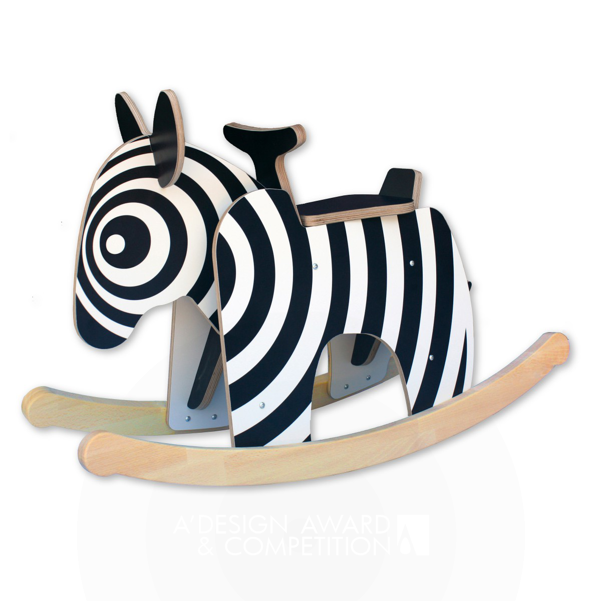 Rocking Zebra Toy by Newmakers