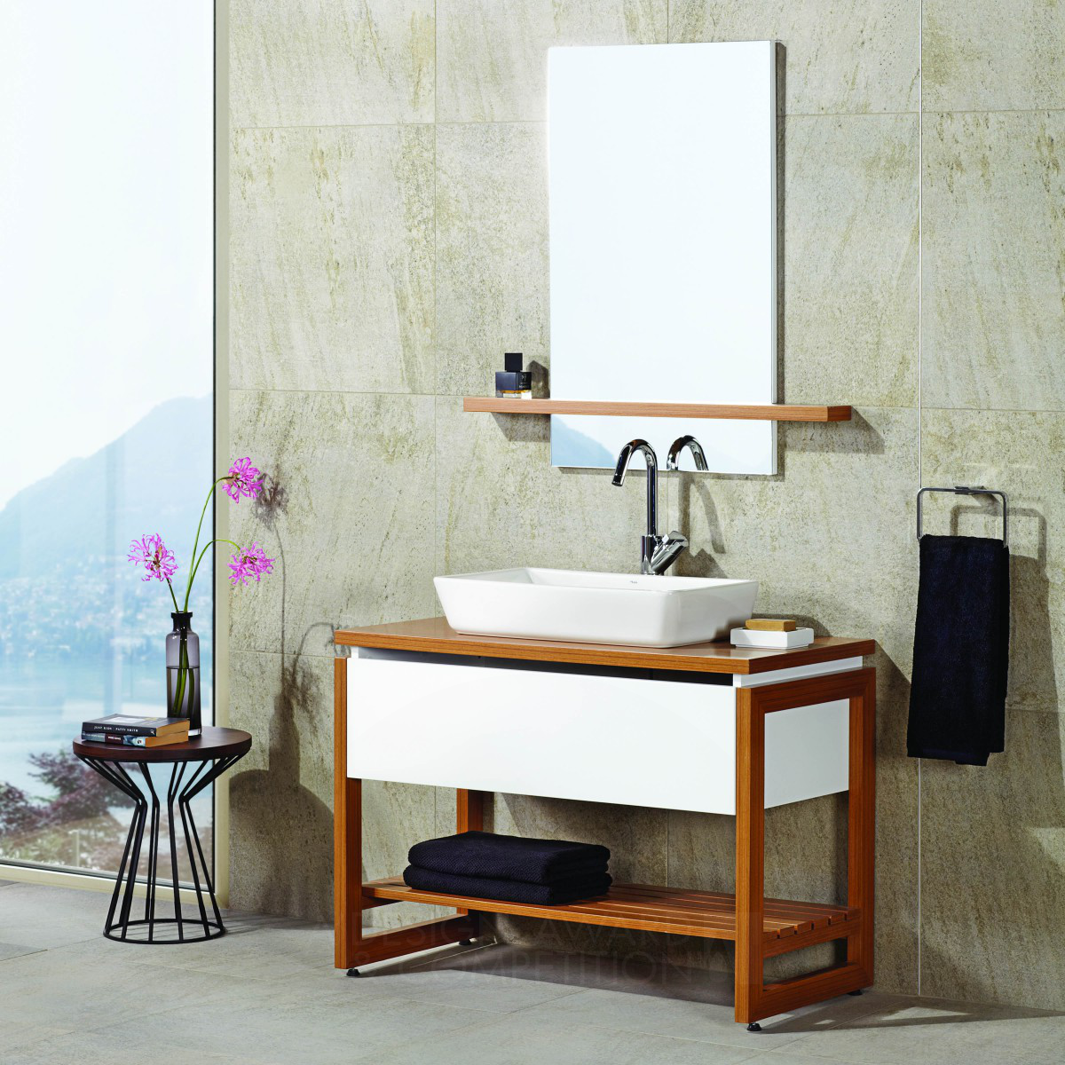 NORDIC Bathroom Furniture Set & Ceramic Tiling by K.i.d (Kale Design & Innovation)