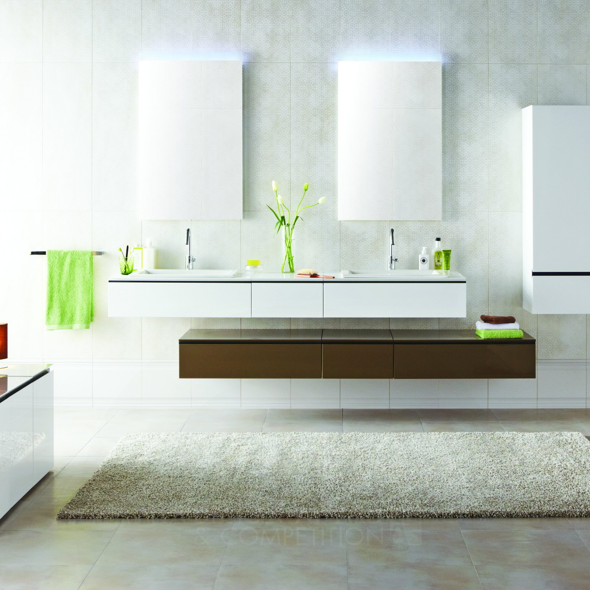 WHITE HOUSE Bathroom Furniture Set by K.i.d (Kale Design & Innovation)