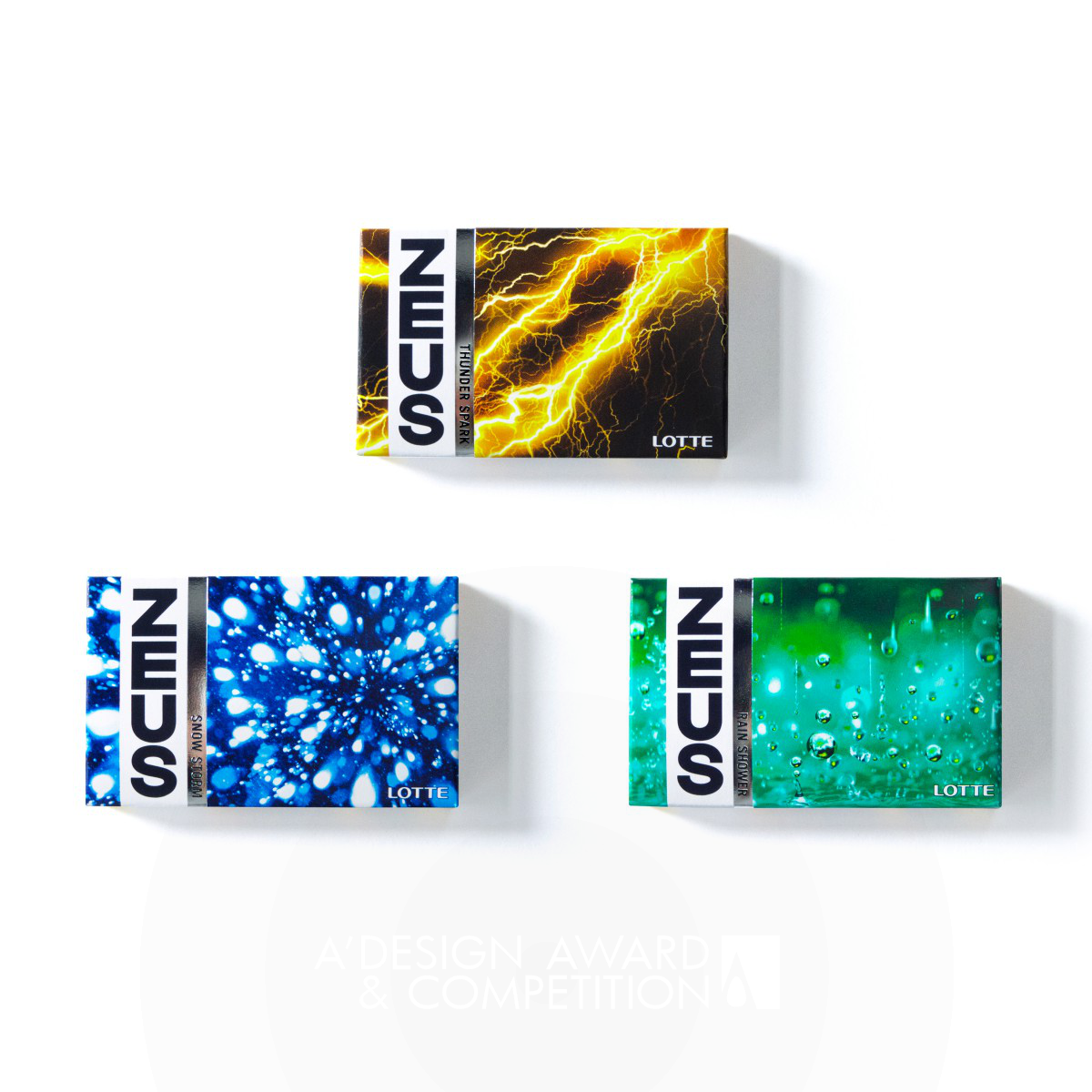 ZEUS The package design of chewing gum  by Yoichi Kondo