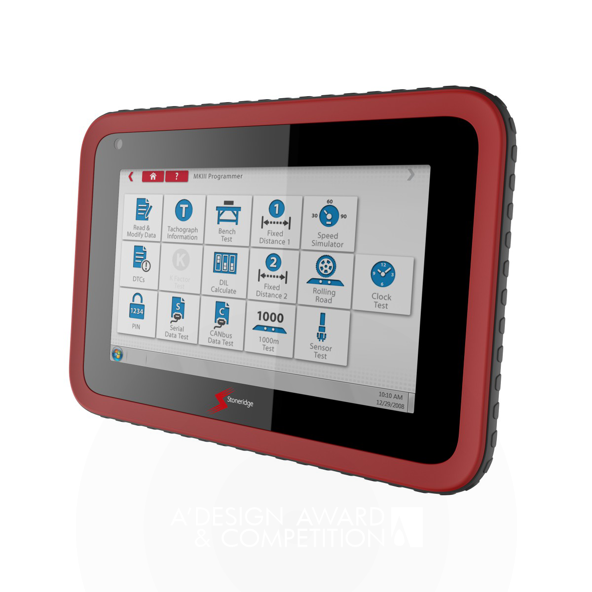 Optimo Tachograph Programmer by LA Design  Golden Digital and Electronic Device Design Award Winner 2013 