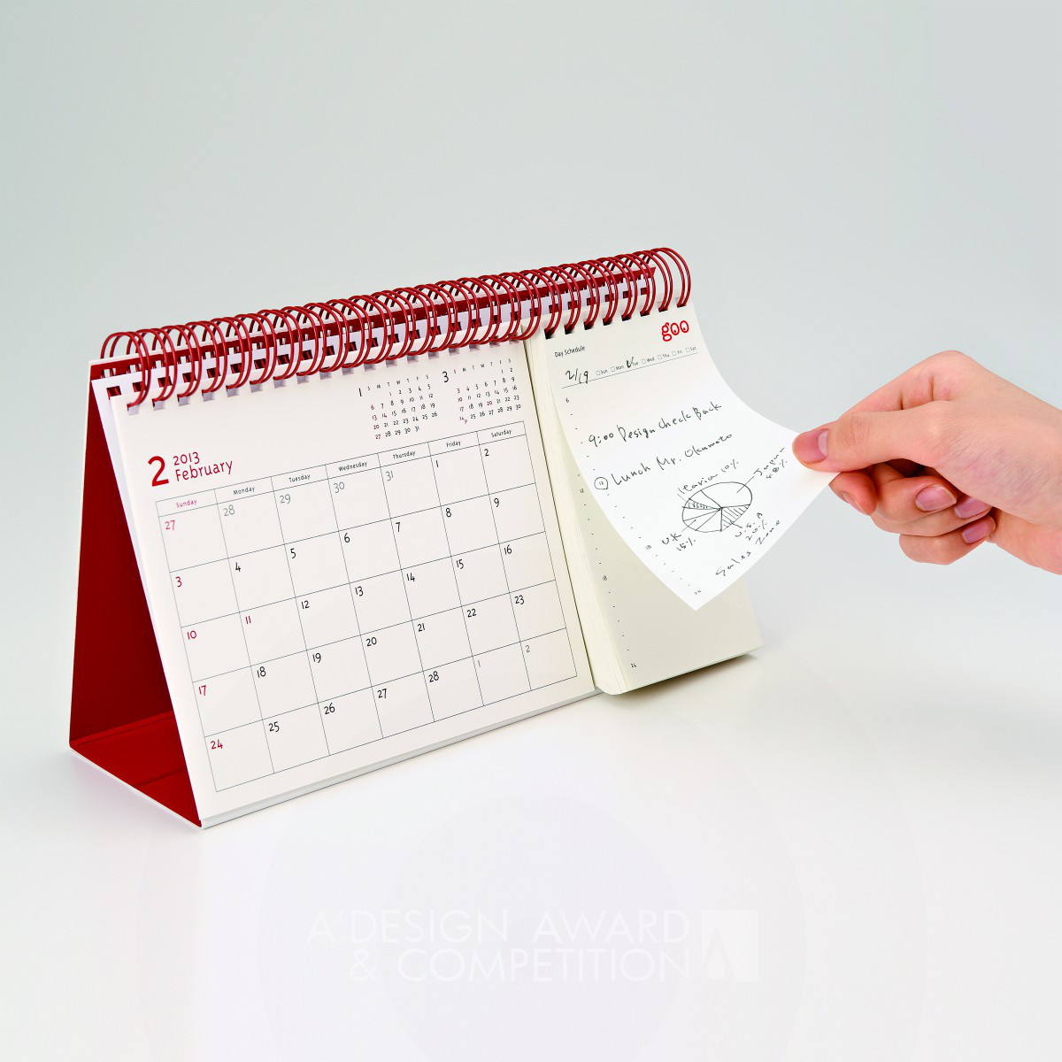 2013 goo Calendar “MONTH & DAY” Calendar by Katsumi Tamura