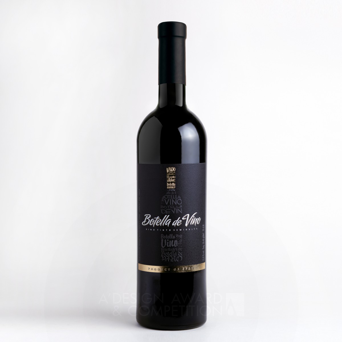 Botella de Vino Series of Spanish wines by Valerii Sumilov Golden Packaging Design Award Winner 2014 