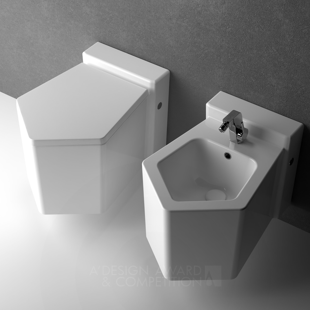 Diamante Ceramic Sanitarywares by Simone Valsecchi