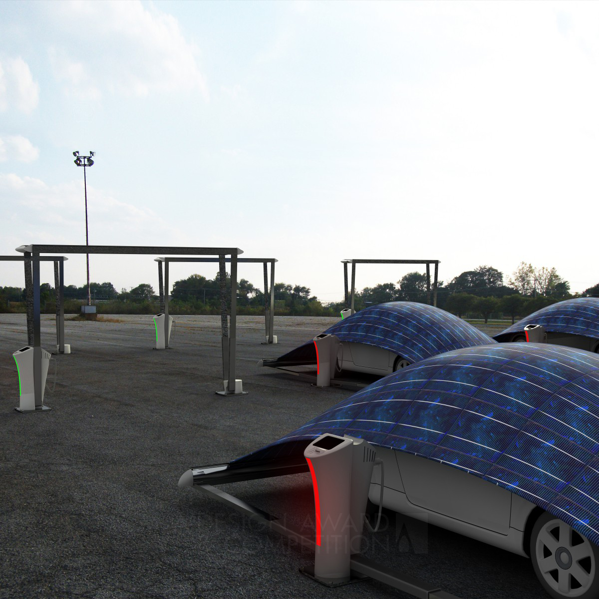 V-Tent Car Charging and Protection Unit by Hakan Gürsu Silver Energy Products, Projects and Devices Design Award Winner 2013 