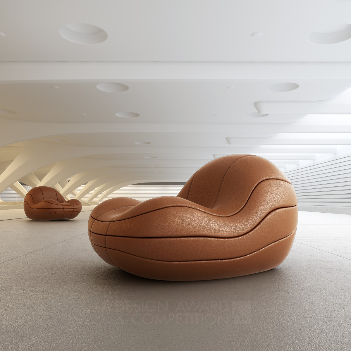 Basquete  Lounge chair by Mula Preta Design