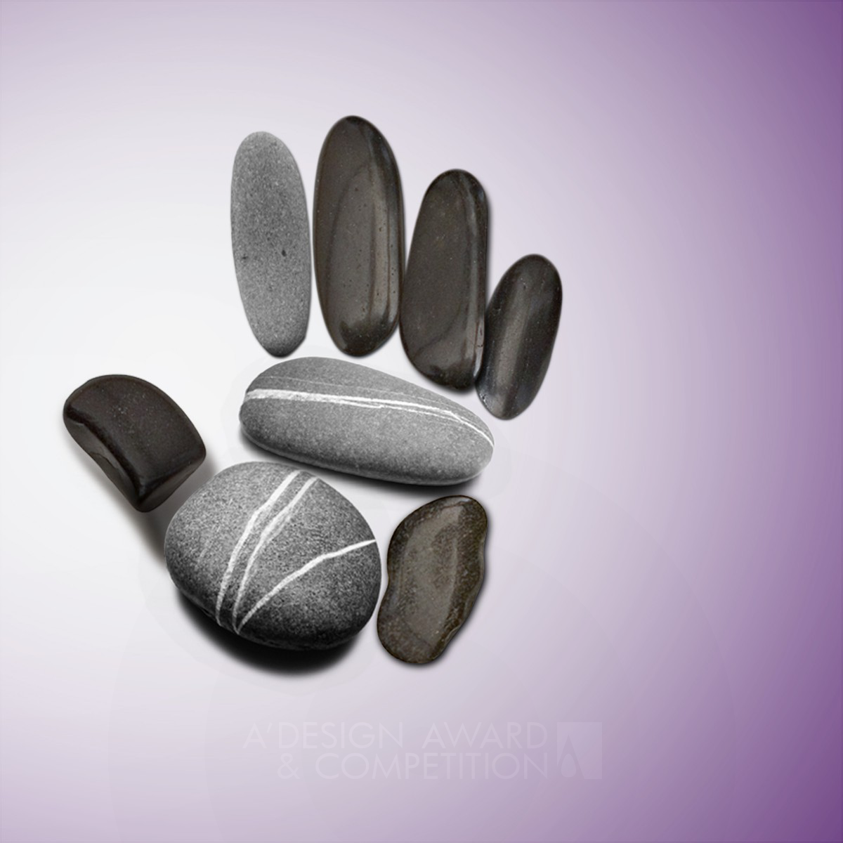 Stone hand Promotional key visual by Diego Otero Rodríguez