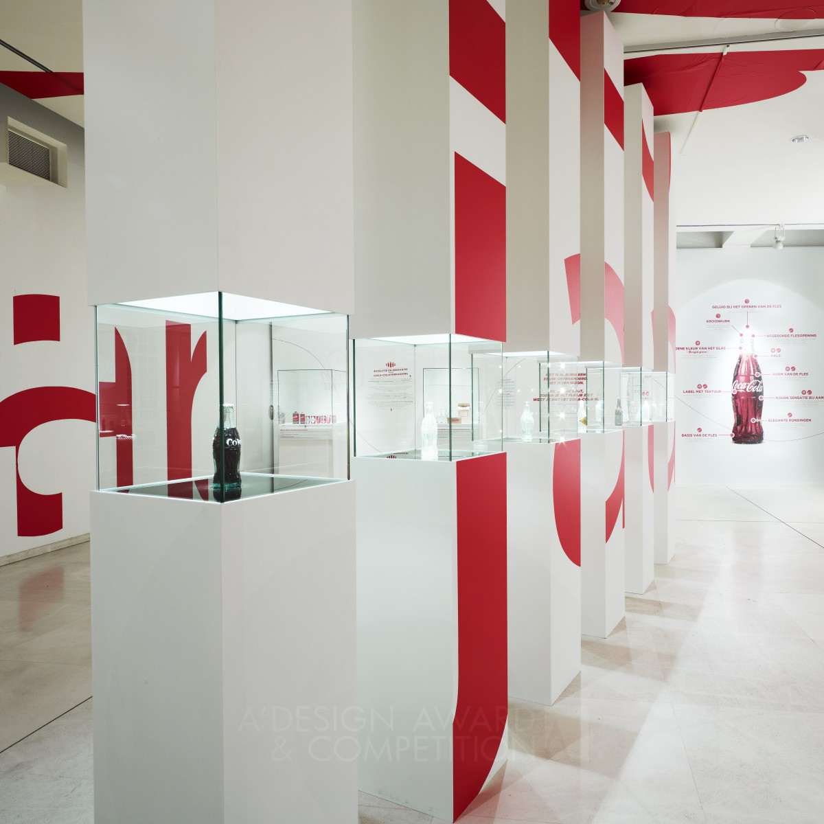 Coca-Cola 125 years of design Exhibition by Ruud Belmans