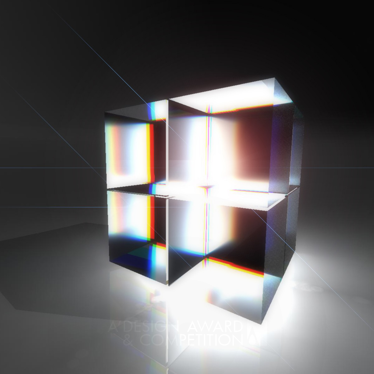 Cubeoled Luminaire by Markus Fuerderer
