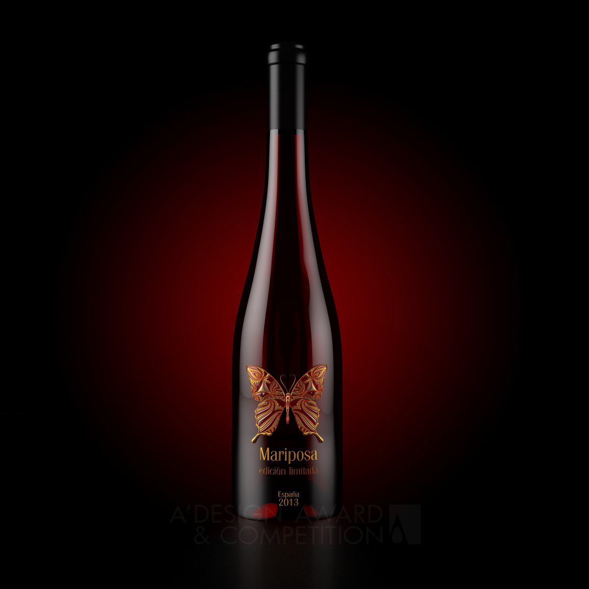 Mariposa Premium Red Wine by Vladimir N. Bratchenko