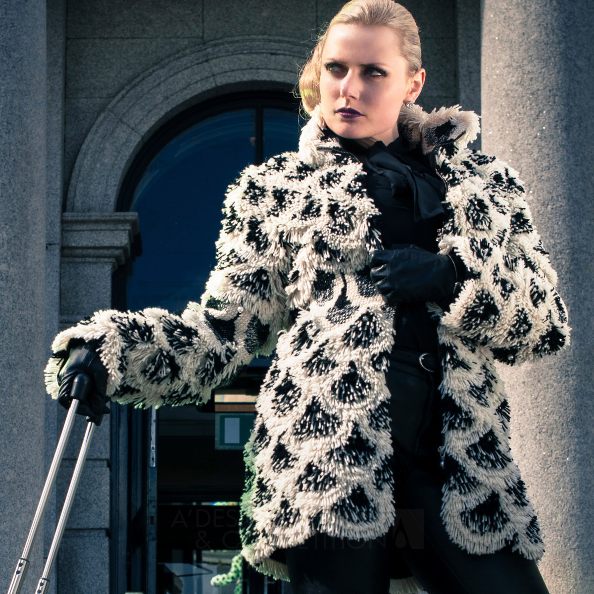 Eco Furs Convertible Coat by Heli Miikkulainen-Gilbert