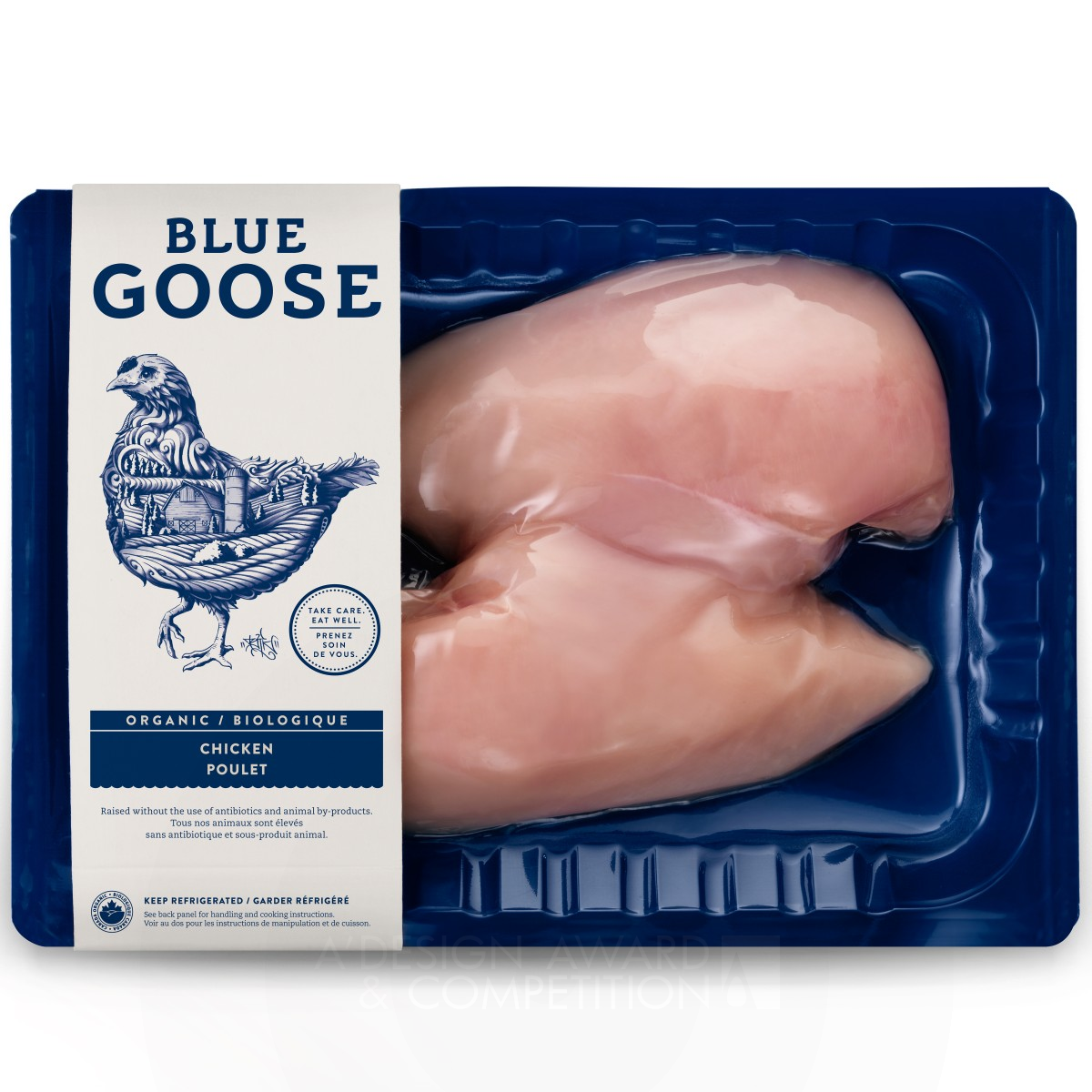 Platinum Winner. Blue Goose by Sid Lee