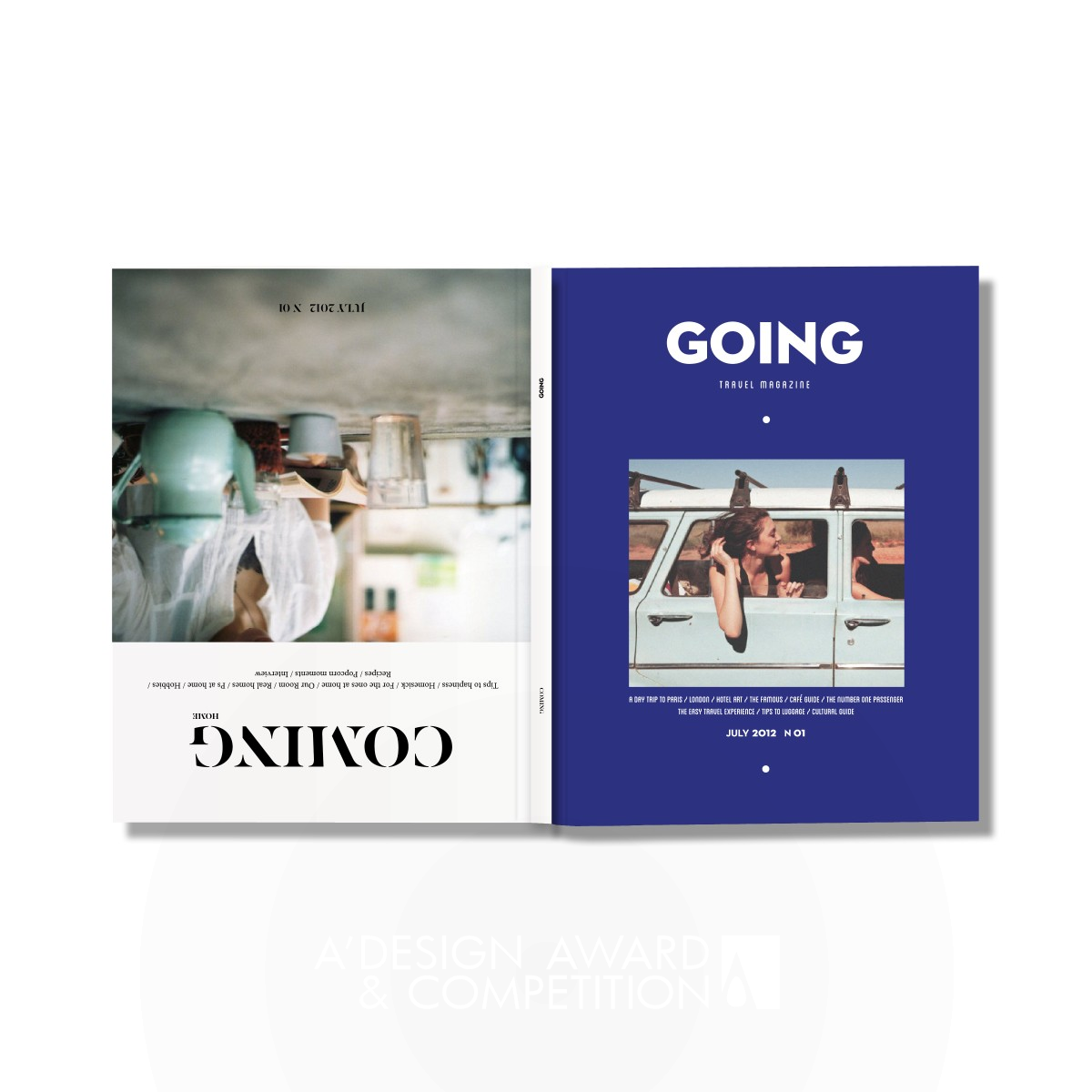 Silver Winner. Going/Coming Magazine by Catarina Jordão