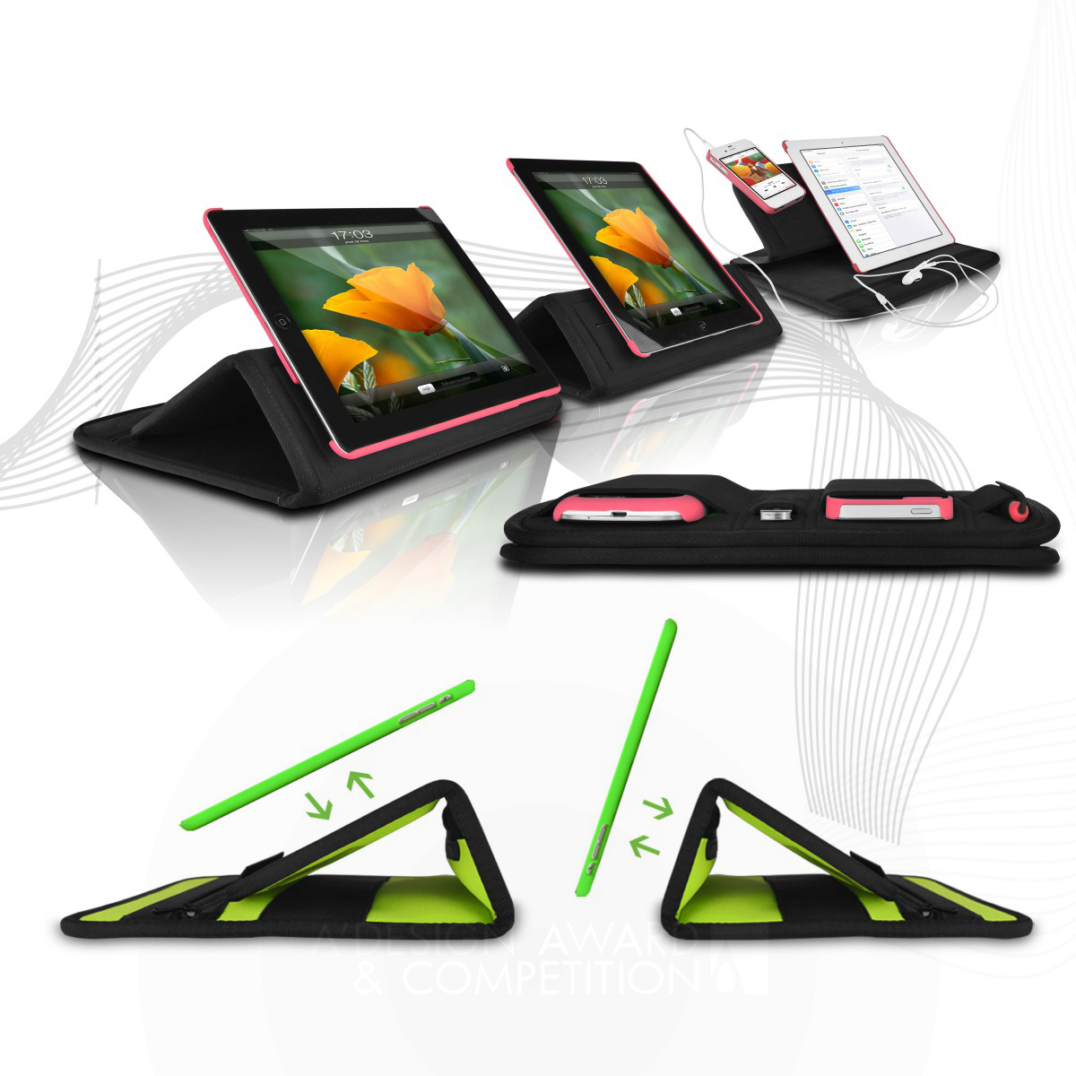 Good Multifunctional magnetic Bag for Tablets Design