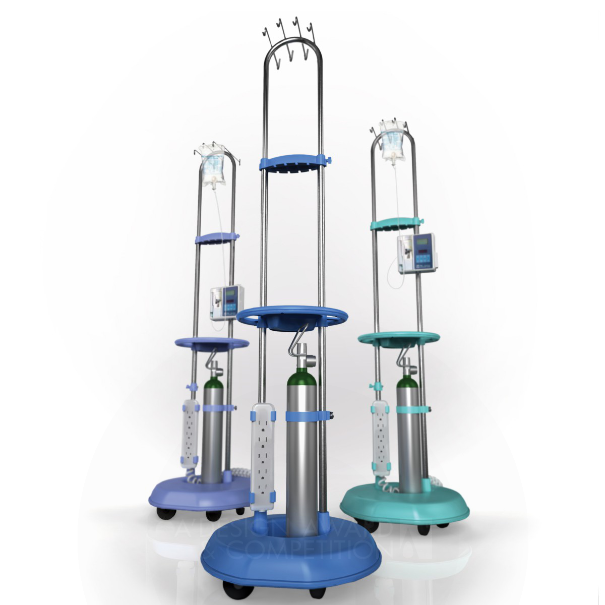 Safepole Hospital IV Pole by TEAMS Design