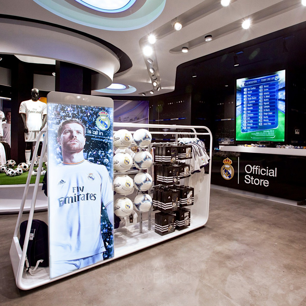 Real Madrid Official Store Official Store, Retail by sanzpont [arquitectura]