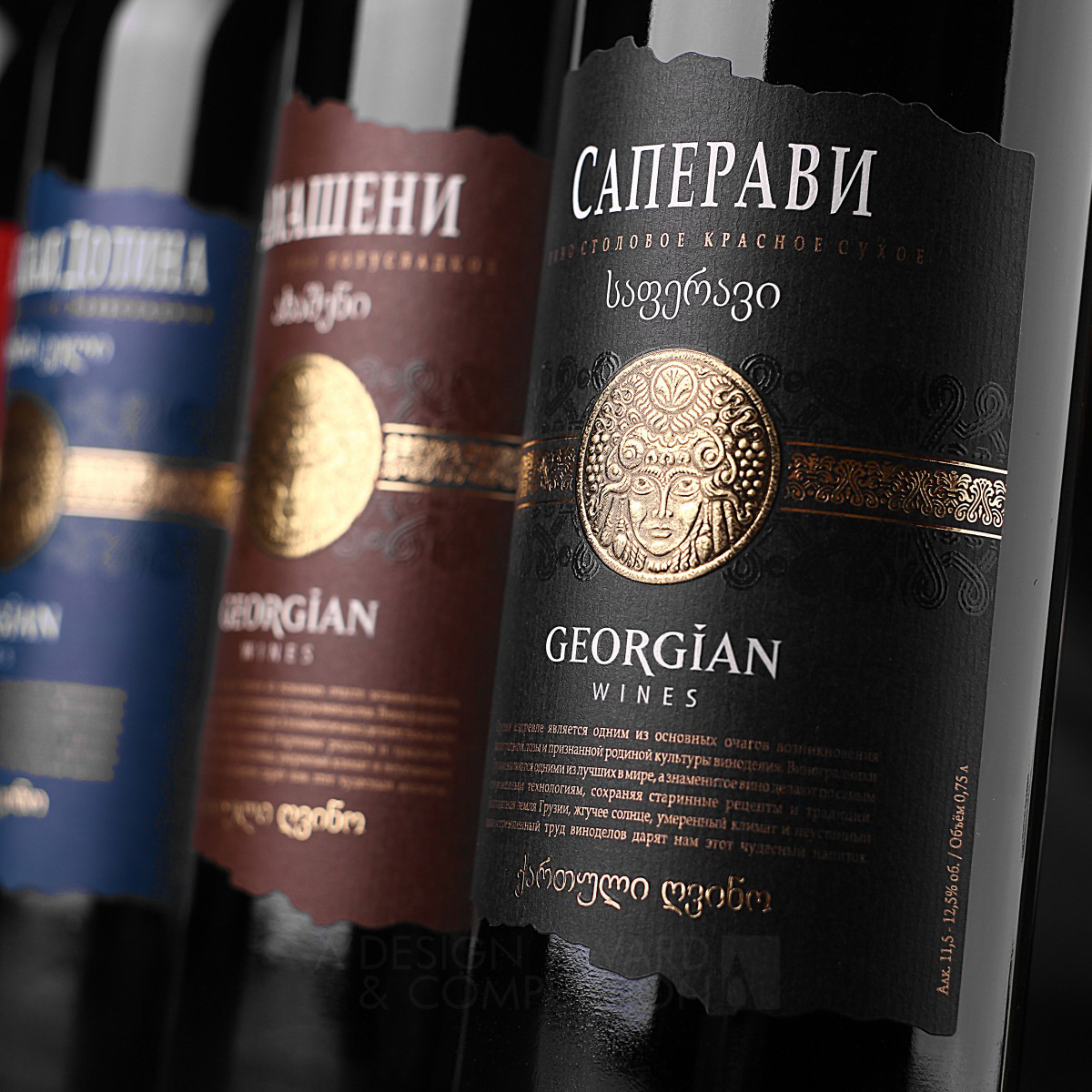 Georgian Wines Series of Georgian wines by Valerii Sumilov